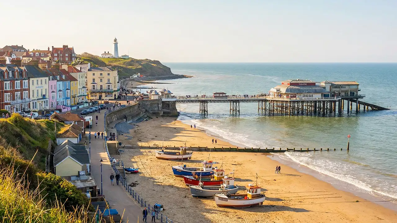 Travel guide on a special trip to the heart of the historic city, Cromer.