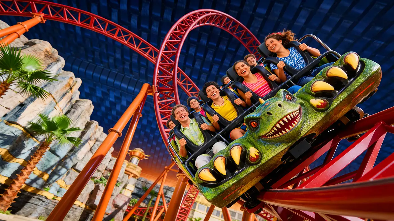 Enjoy an entertaining journey with your favorite cartoon characters.