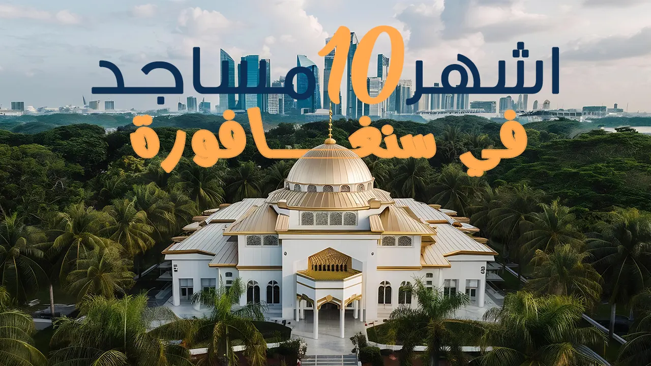 اكتشف الفن المعماري الإسلامي في صناعة المساجد، حيث الجمال والرُقي وروعة التصميمات، وتعرّف على أشهر وأجمل 10 مساجد يمكنك زيارتهم في سنغافورة.
