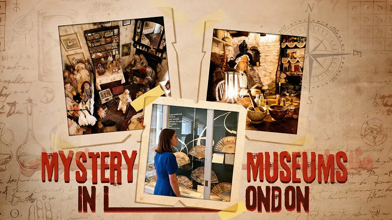 Enjoy discovering London's mysterious museums.