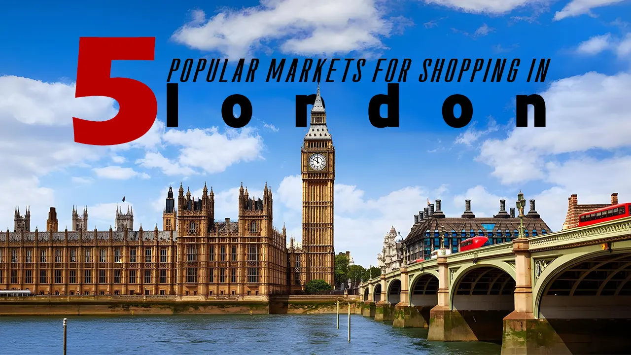 Enjoy a special shopping tour on the streets of London.