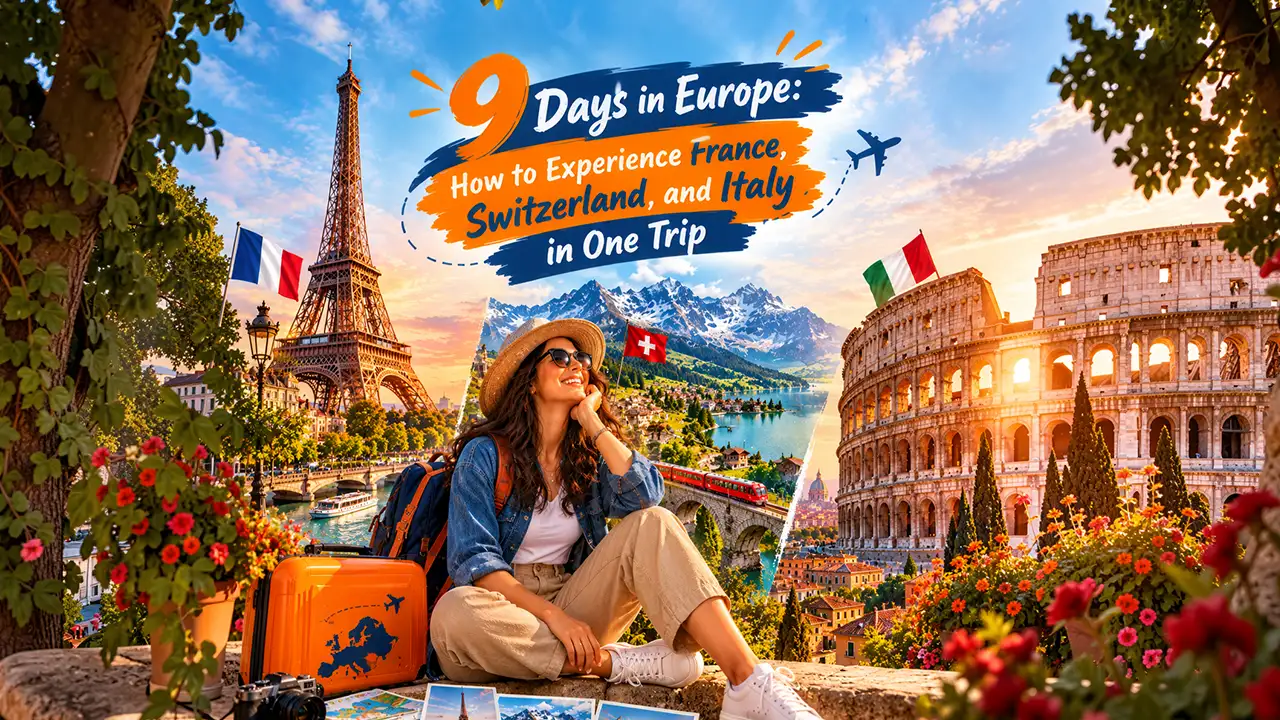 A PRACTICAL GUIDE TO PLANNING A WELL-BALANCED EUROPEAN JOURNEY ACROSS FRANCE, SWITZERLAND, AND ITALY, WITH DIVERSE EXPERIENCES AT A COMFORTABLE PACE.