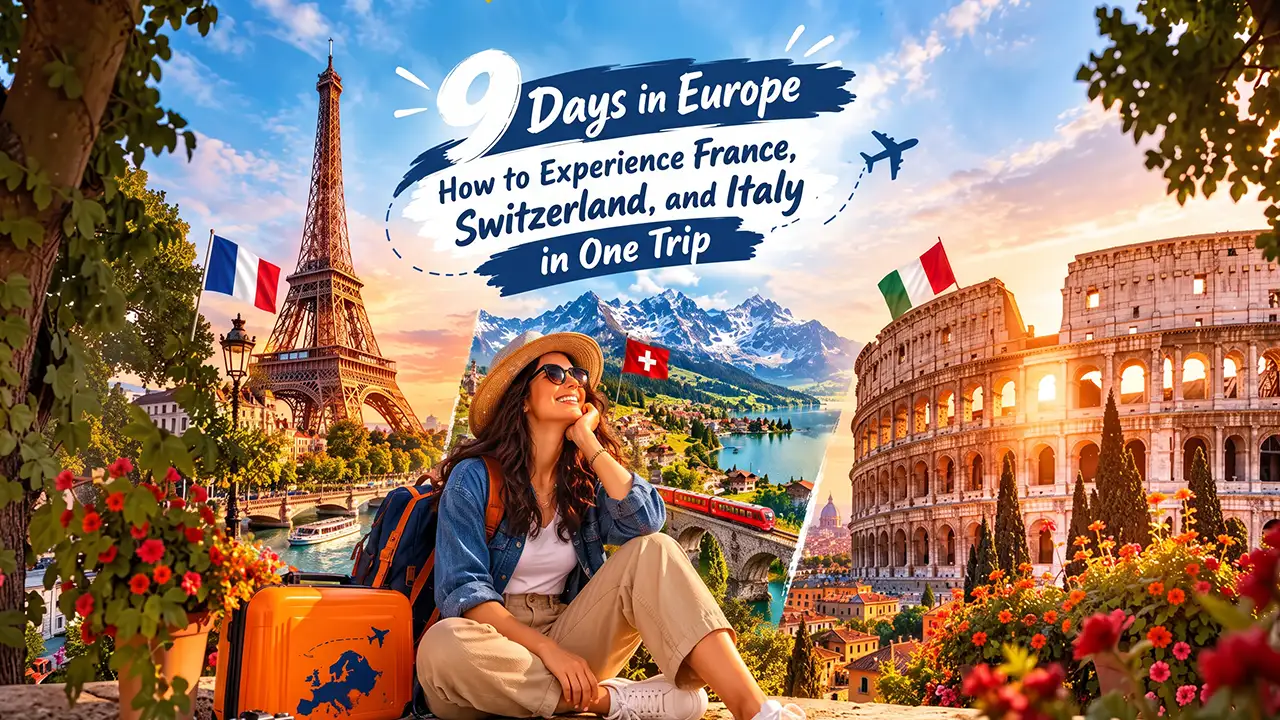 A PRACTICAL GUIDE TO PLANNING A WELL-BALANCED EUROPEAN JOURNEY ACROSS FRANCE, SWITZERLAND, AND ITALY, WITH DIVERSE EXPERIENCES AT A COMFORTABLE PACE.