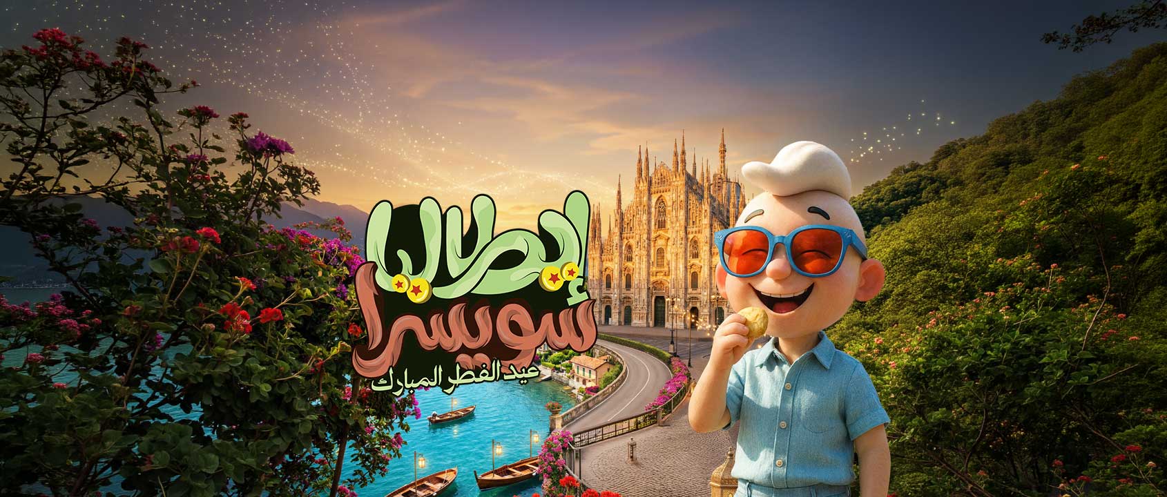 رحلات إيطاليـا | سويـسرا  مع ممفيس للسياحة