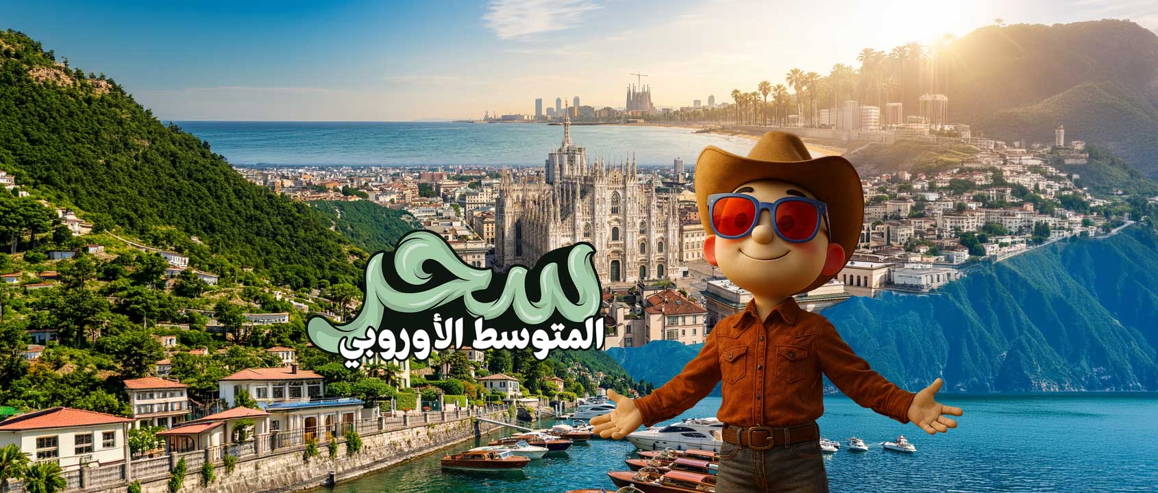 رحلات سحر المتوسط الأوروبي  مع ممفيس للسياحة